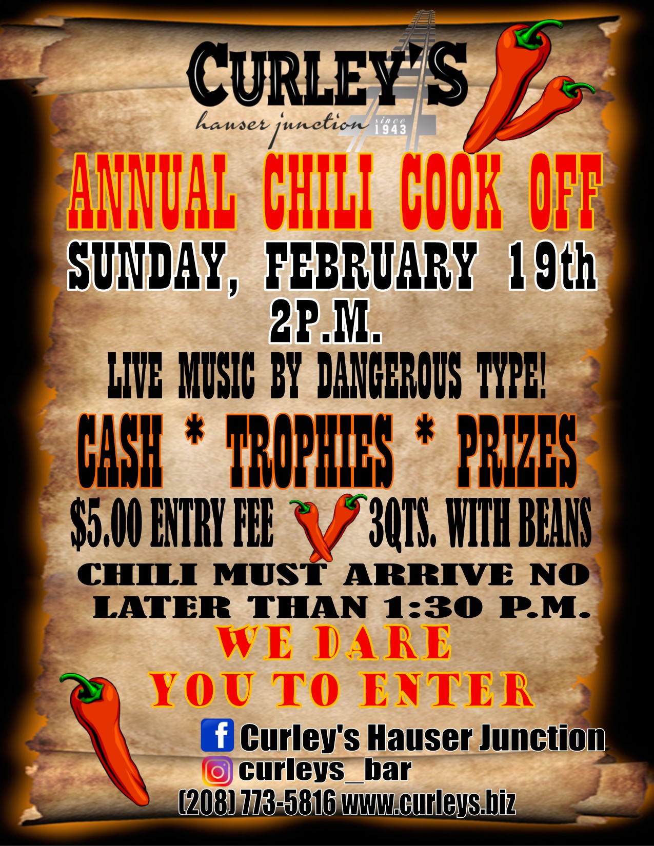 CHILI COOK-OFF FLYER 2023