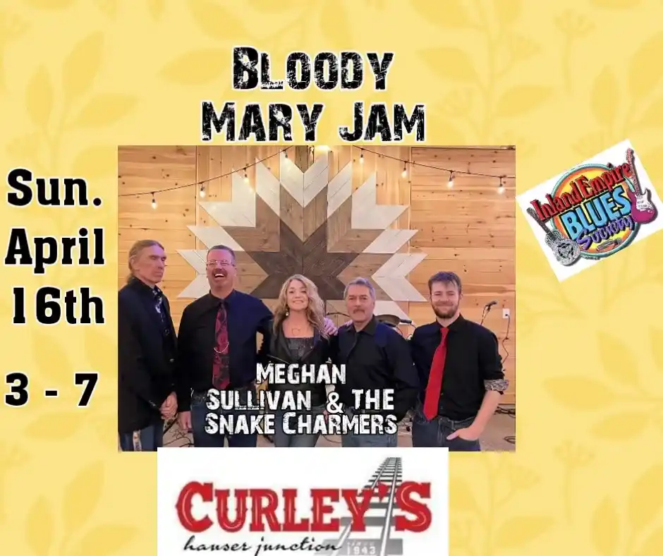 Bloody Mary Jam Flyer at Curley's